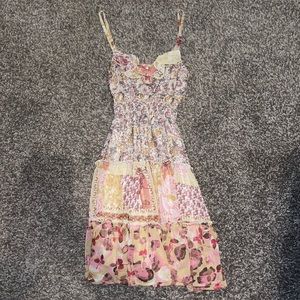 Floral spring dress